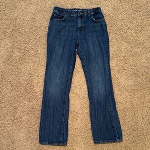 The Children's Place Dark Blue Kids Jeans with adjustable waistband